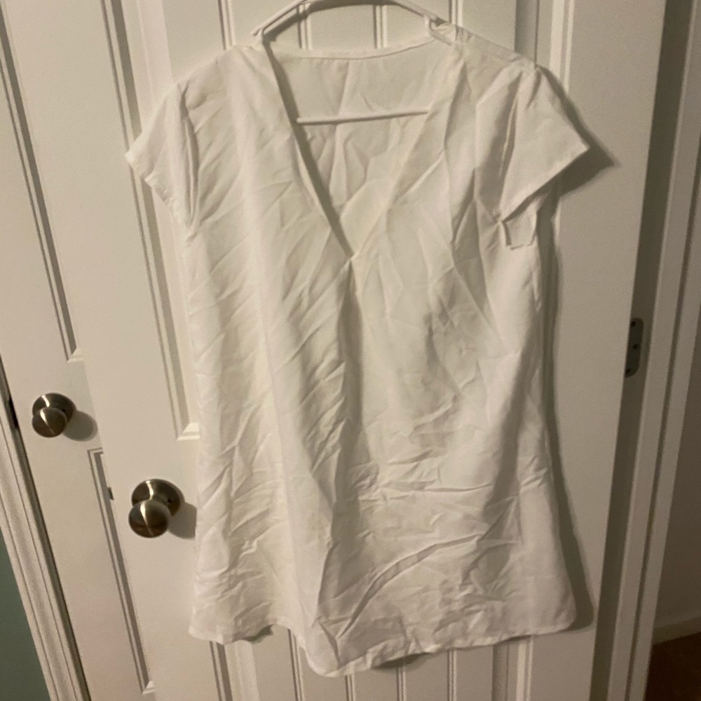 white dress